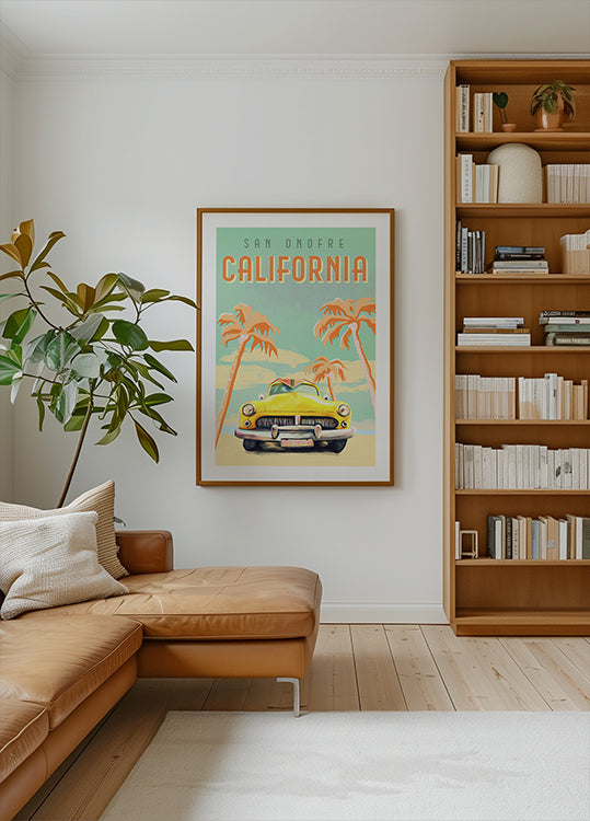 California Surf Poster