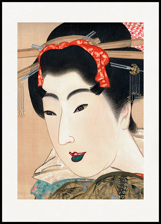 Japanese Geisha (1830s) Poster