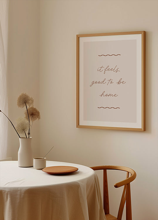 Good To Be Home Poster