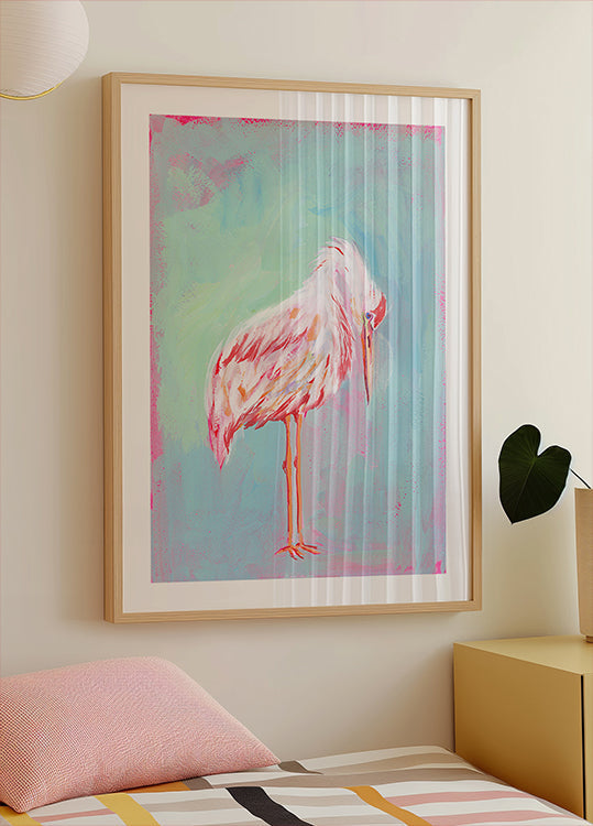 Graceful blush Poster