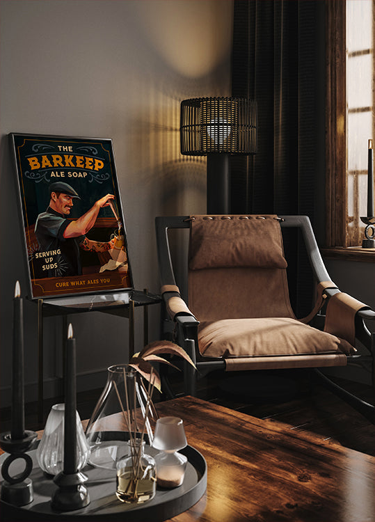 Barkeep Soap Poster Poster