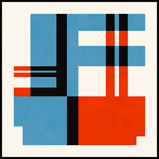 Colorful layers 4 Poster