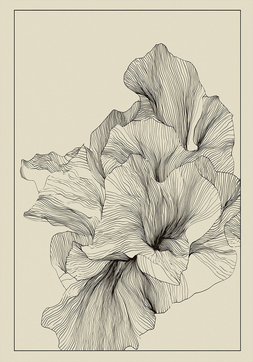 Floating coral Poster