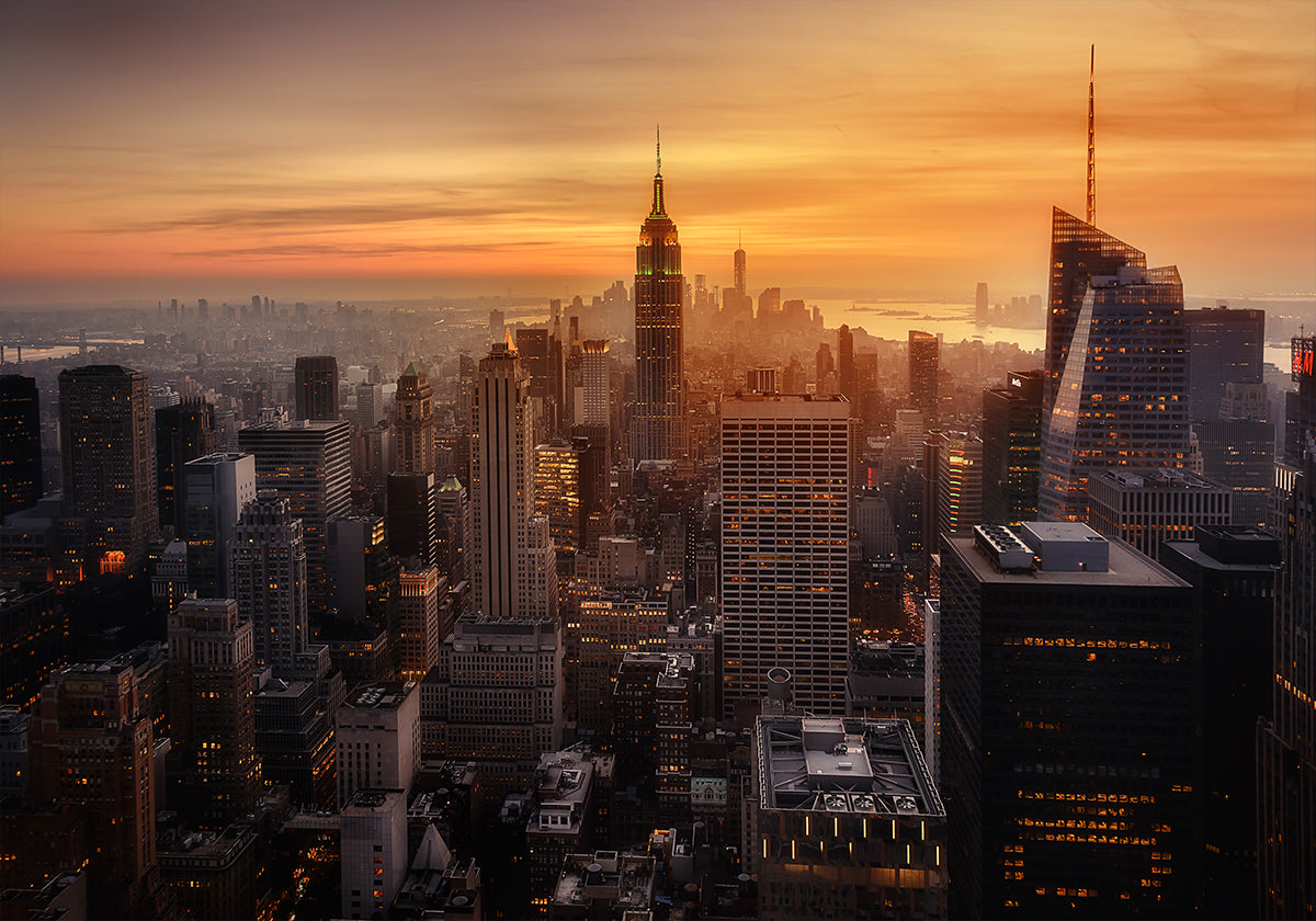 Manhattan's light Poster