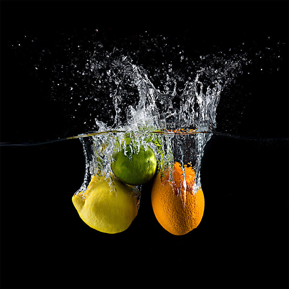 Citrus splash Poster