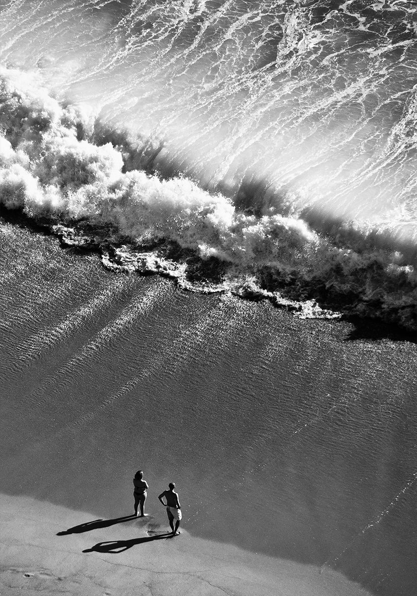 From above