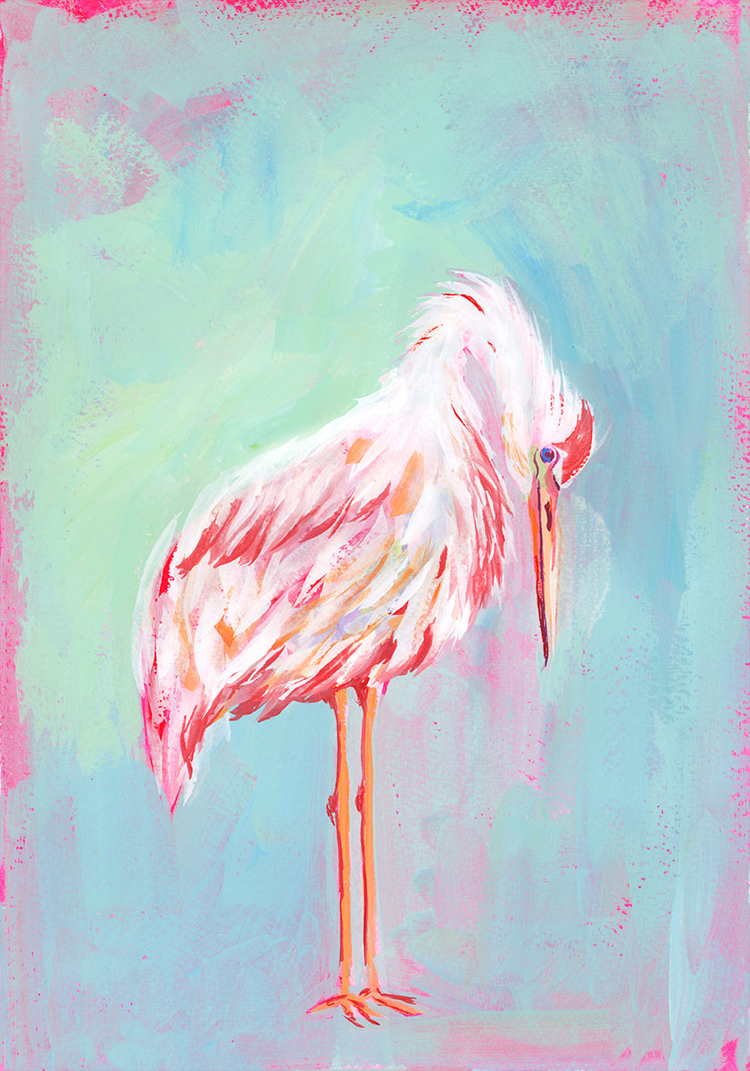 Graceful blush Poster