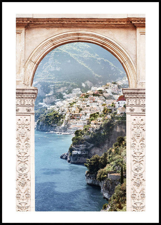 Amalfi Arch Plakat - Posterbox.no