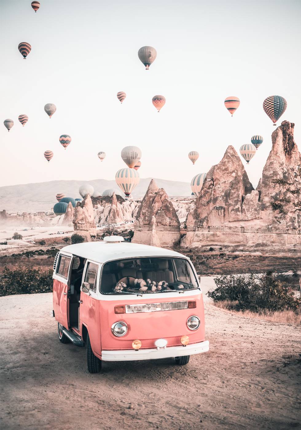 Van in Cappadocia Plakat - Posterbox.no