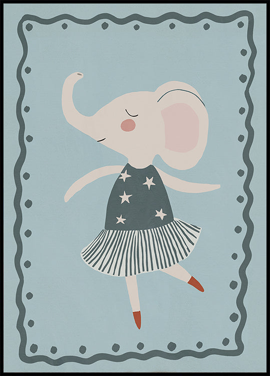 Dancingelephant Poster