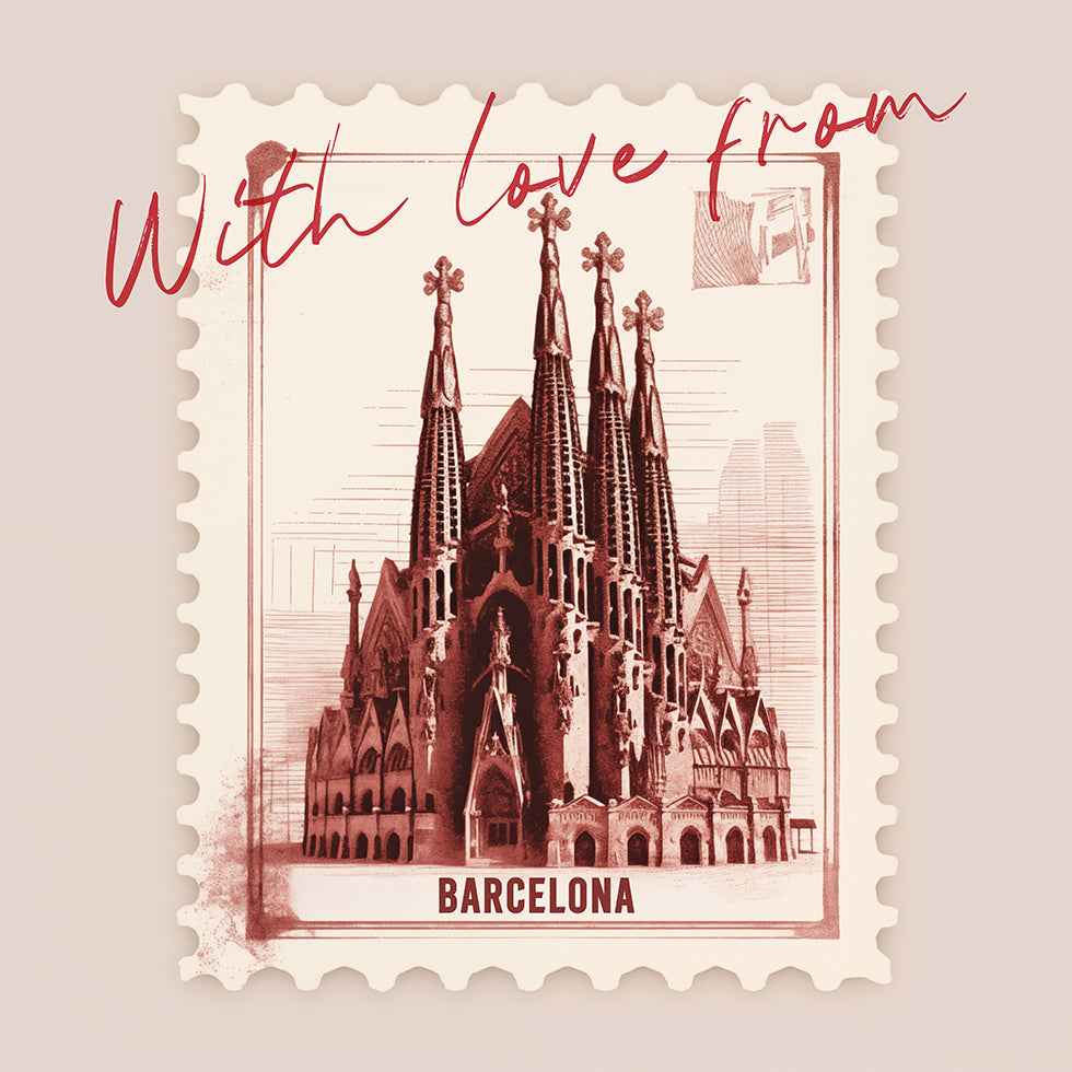 With Love From Barcelona Poster