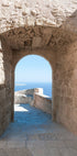 Medieval Castle Sea View Plakat - Posterbox.no