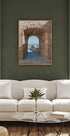 Medieval Castle Sea View Plakat - Posterbox.no