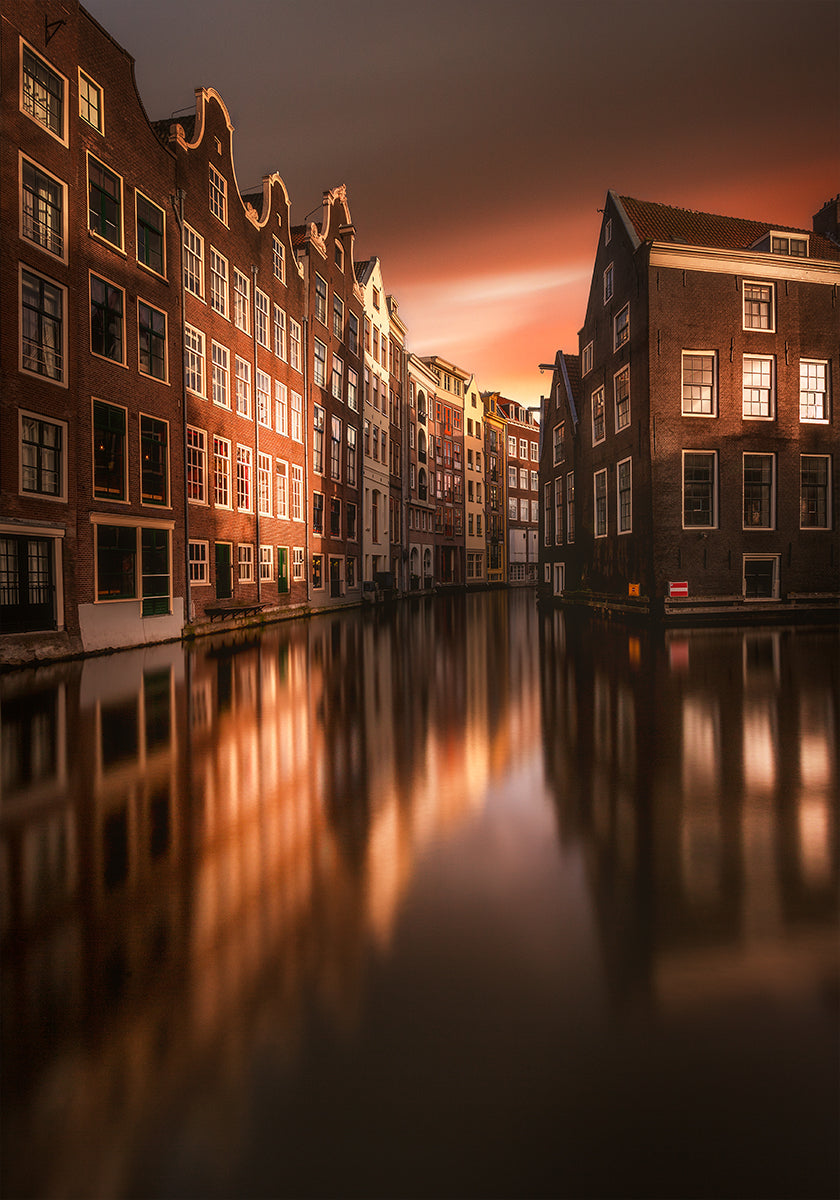 Amsterdam Evening Poster