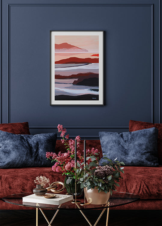 Ocean Dawn Poster