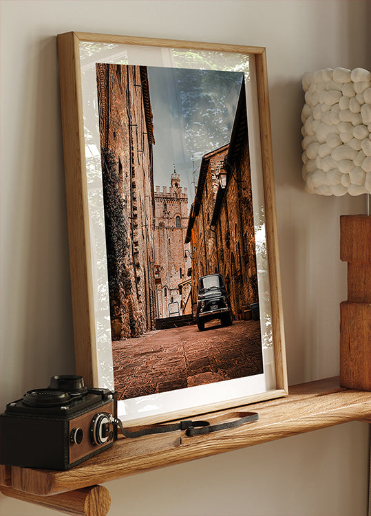 Getting lost in the Umbrian alleys Poster