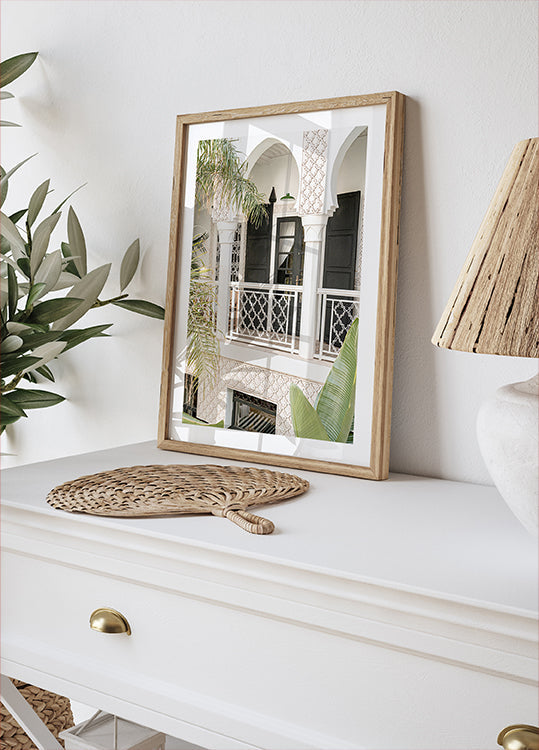 Morning In the Riad Poster