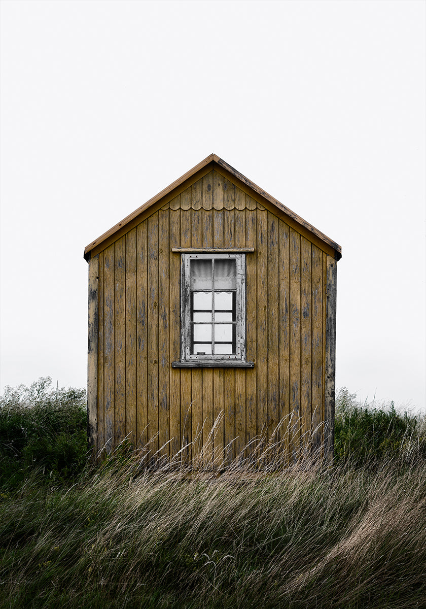 Beach hut Poster