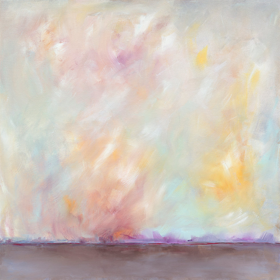 Expressionist Colorful Abstract Poster