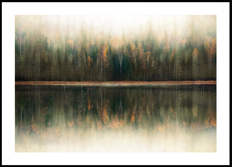 Reflection Of Autumn Poster