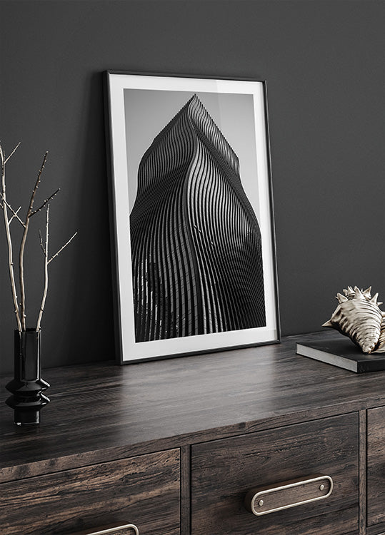 GT Tower, a curved beauty Poster