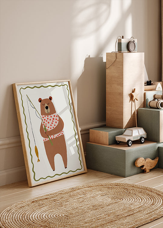 Fishingbear Poster