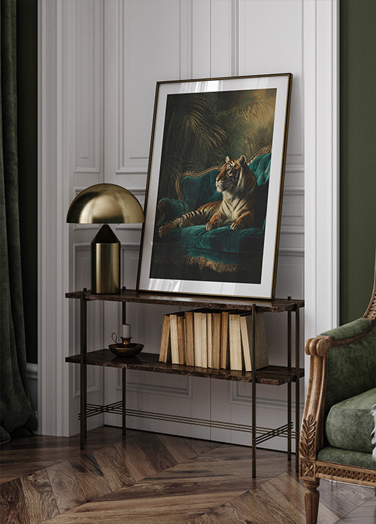 Resting Tiger Poster