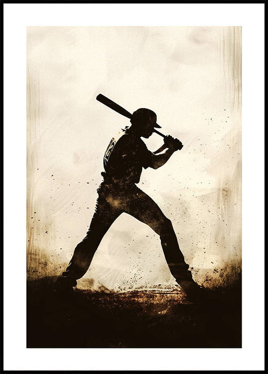 Baseball Player Poster