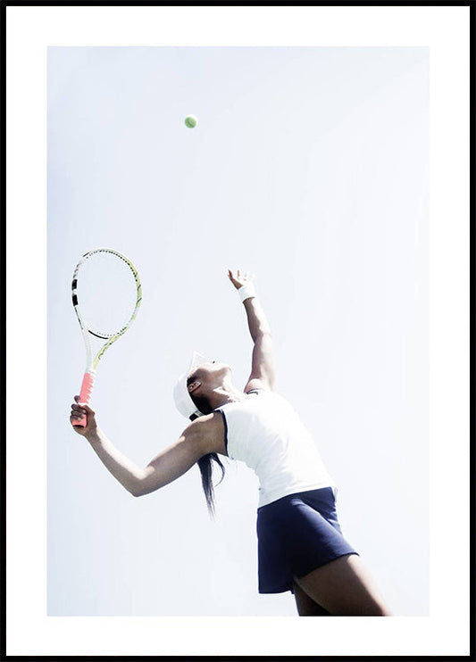 Ready to Hit Tennis Poster