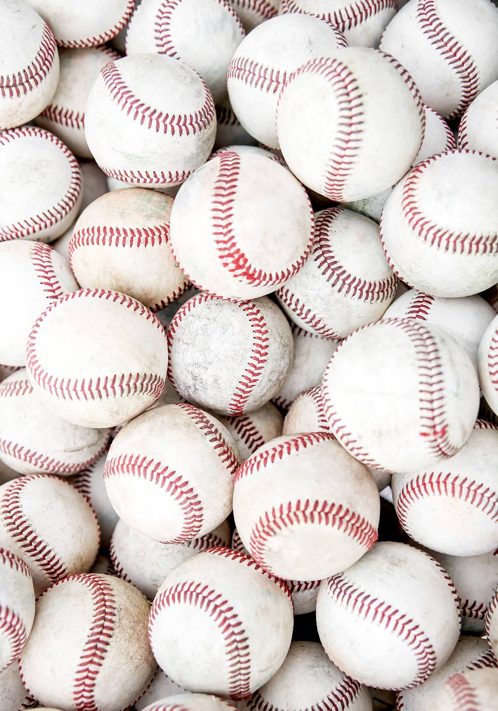 Baseballs Poster