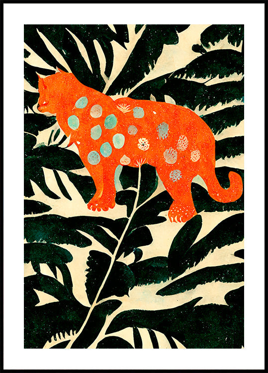 Jungle Mosaic Poster
