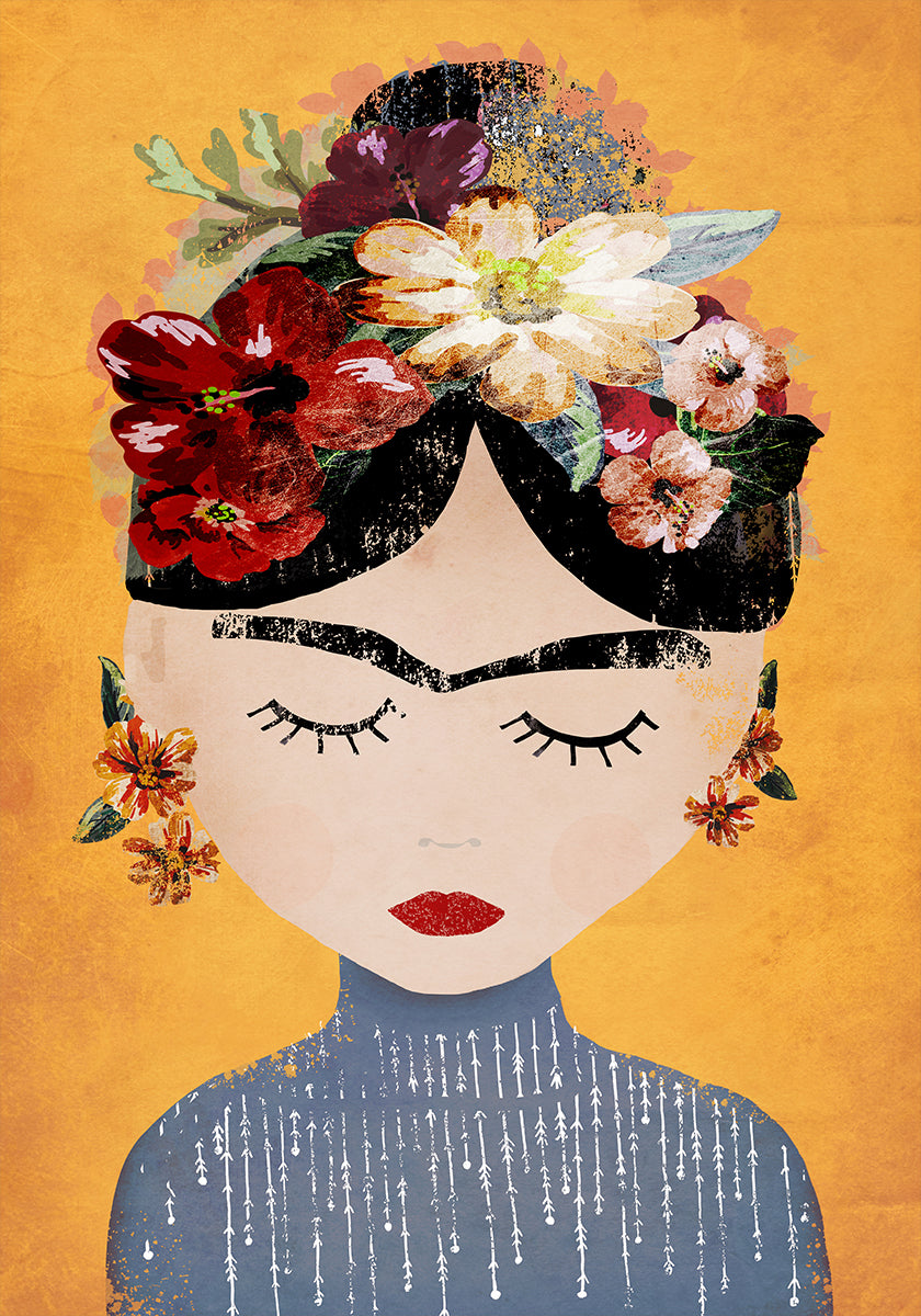 Floral Serenity Poster