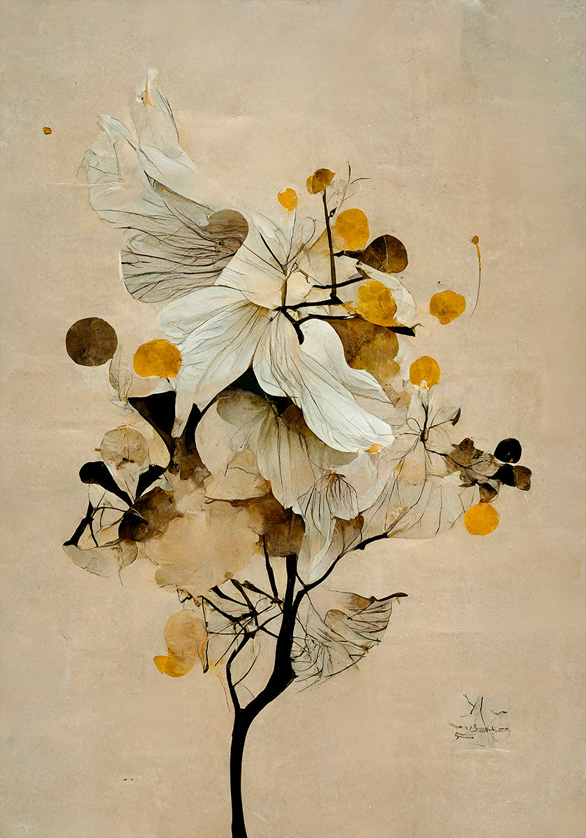 Whimsical Blooms Poster
