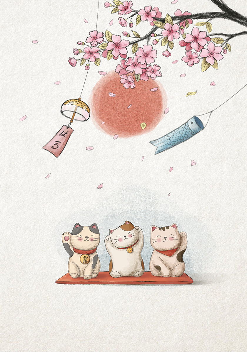 Lucky Cat Poster