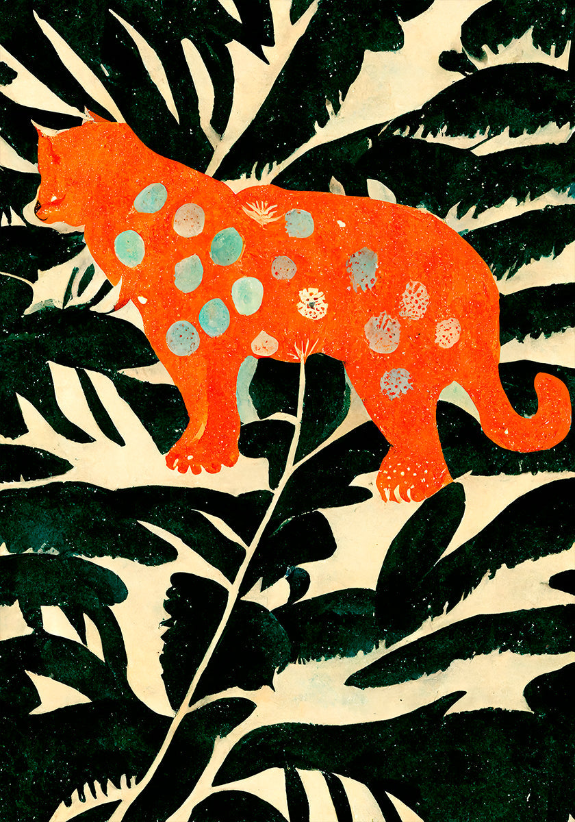 Jungle Mosaic Poster