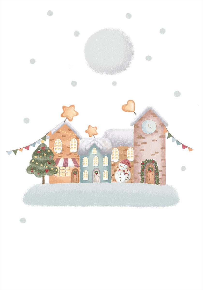 Vintage Winter Poster