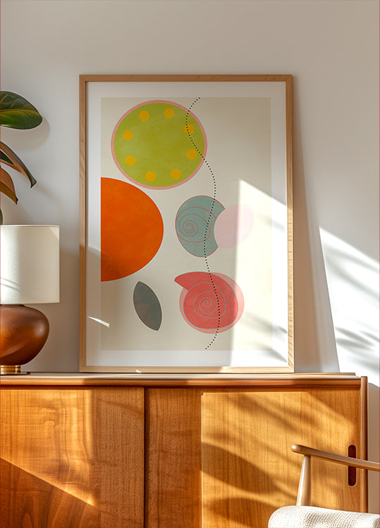Friendly Colors Hilma 1 Poster
