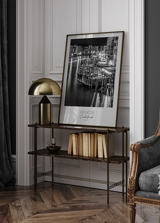 In focus: VENICE View from Rialto Bridge Poster