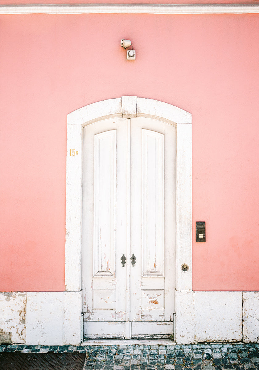 The white door Lisbon Poster