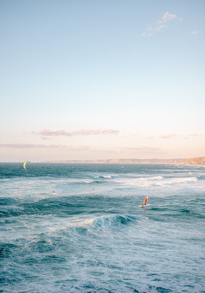 Wind surfing Algarve Poster