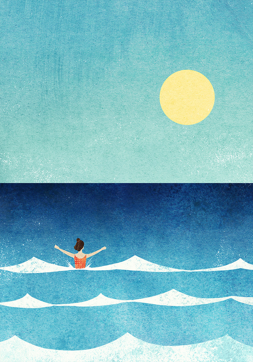 Sea Swim ii Poster