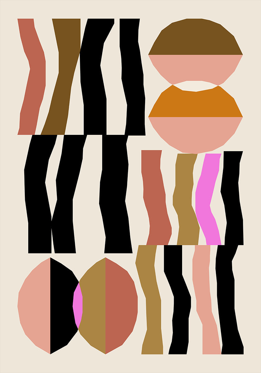 Abstract composition 26 Poster