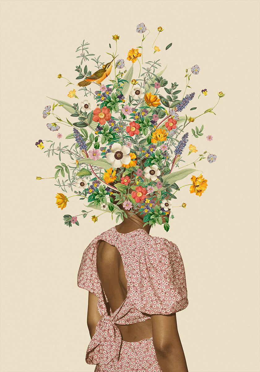 Wildflower bouquet Poster