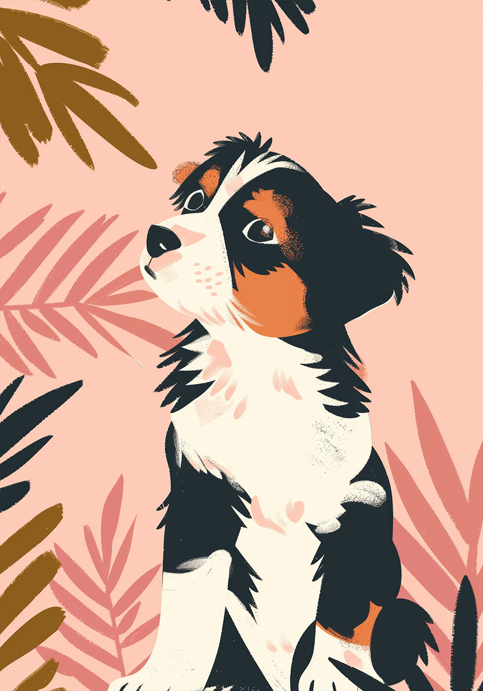 Playful Puppy Poster