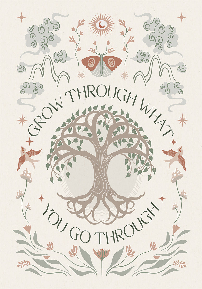 Grow Through Poster