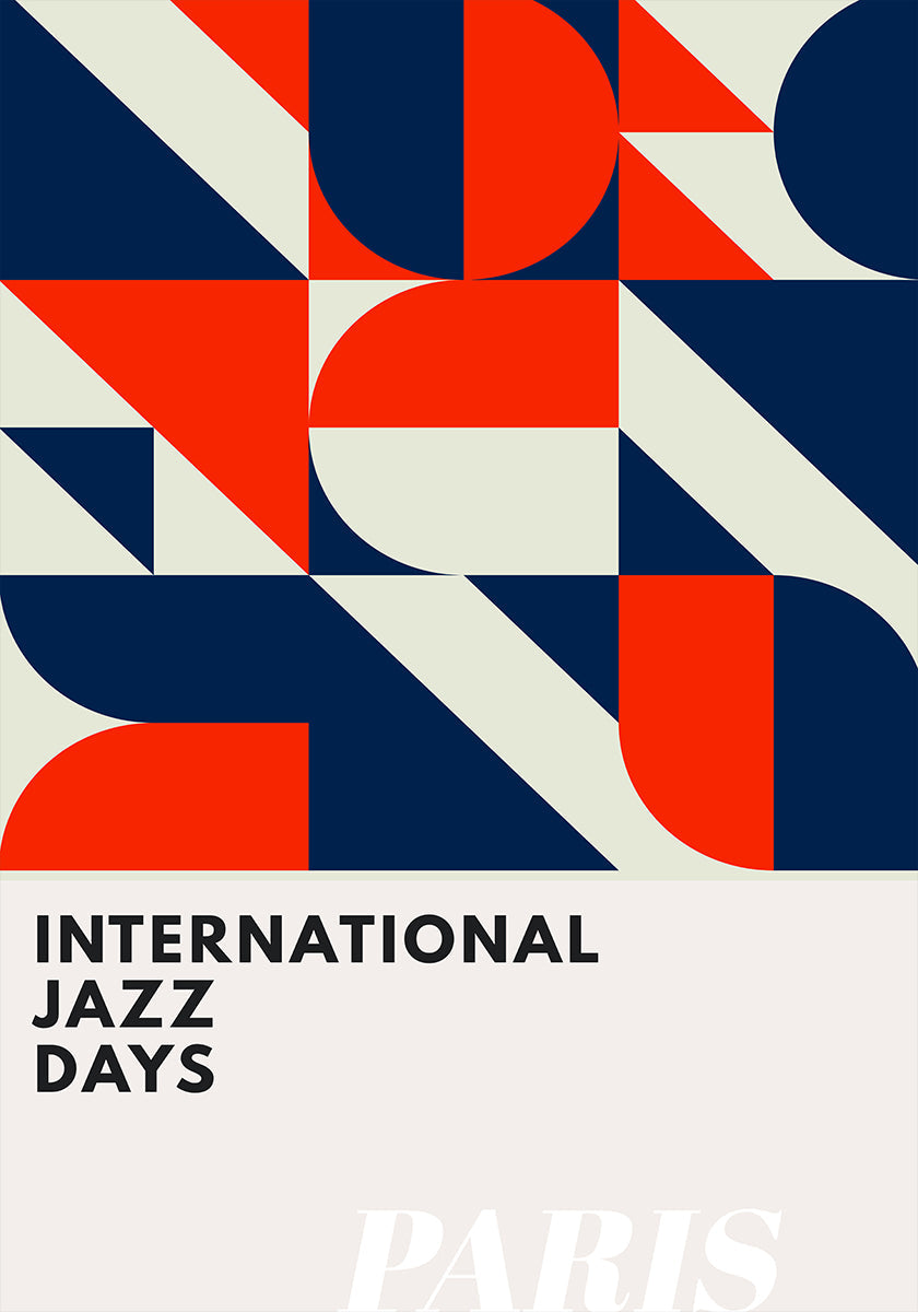 Jazz Days Paris Poster