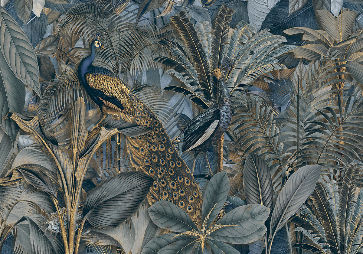 Jungle Birds Garden No3 Poster