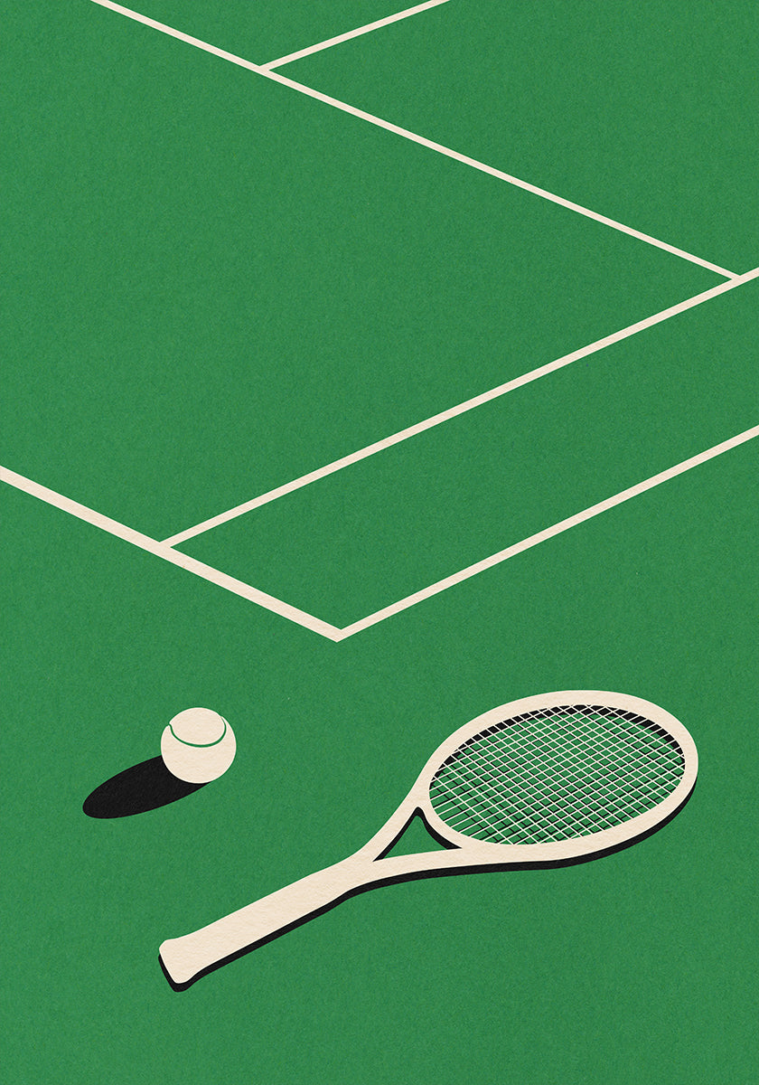Rosi Feist Lawn Tennis Club Poster