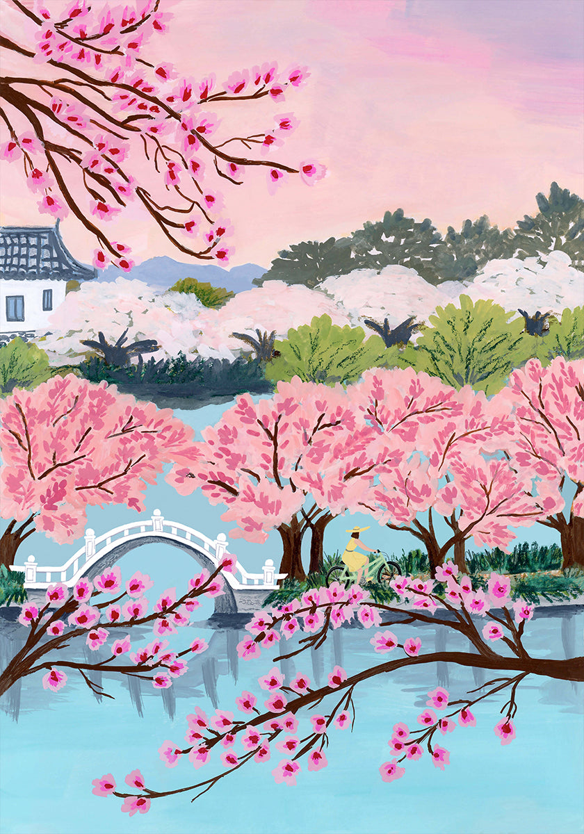 Blossom Ride Poster