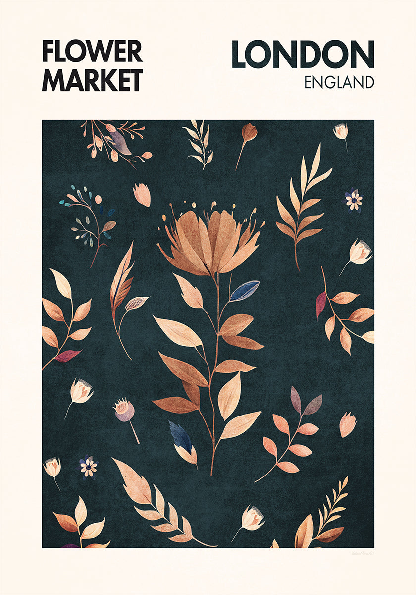 Petals in London  Poster